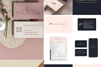 do modern crowns, diamonds, jewelry card and logo design for your business