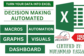 do excel design and create custom excel templates