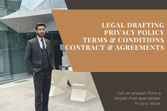 write legal contracts and agreements
