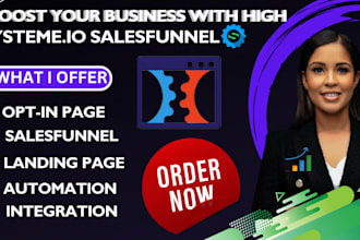 build systeme io sale funnel,  funnel in systeme io, systeme io website