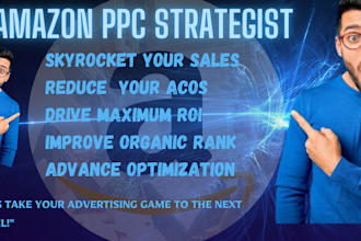 create setup and manage your amazon PPC campaign for US, UK, aus, ca  market