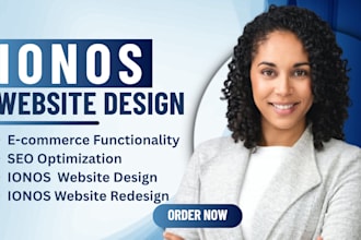 ionos website design, ionos wordpress, ionos shopify, wordpress website design