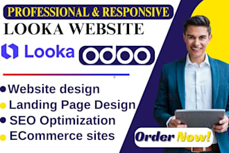 setup looka website design looka website looka logo dora website odoo website