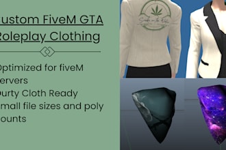 create custom fivem clothing and textures