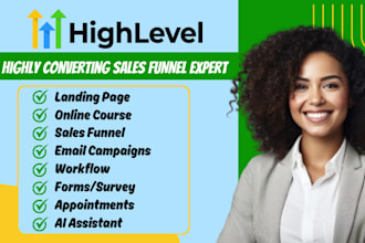 gohighlevel landing page gohighlevel salesfunnel gohighlevel automation website
