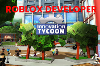 build custom roblox tycoon, rpg, multiplayer game, UI, and scripts