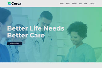develop healthcare staffing agency website, homecare website