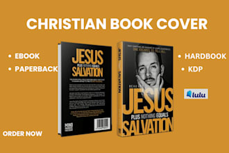 design christian book cover children book ebook cover canva book cover design