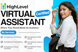 gohighlevel virtual assistant ghl agency setup gohighlevel automation workflow