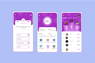 develop kids learning app, ai quiz app, ai educational app, ai elearning app