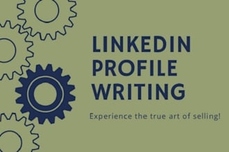 write about us, bio, company profile or linkedin profile