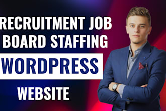 recruitment website job board website staffing website job hiring wordpress