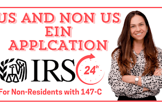 get ein number tax id for non US with 147c letter from irs