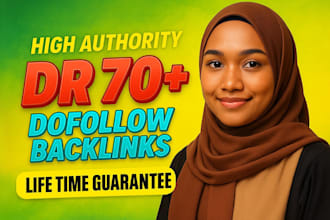 create high quality DR 90 backlinks