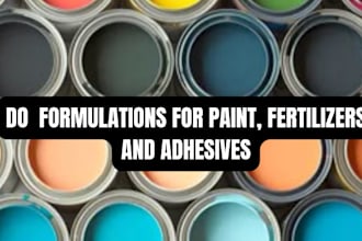 do  formulations for paint, fertilizers and adhesives