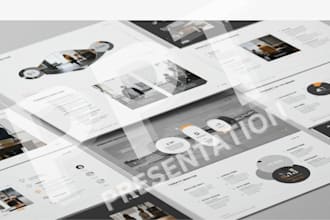 design pitch deck, ppt presentation template, google slides
