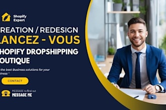 einen shopify shop oder eine website für dropshipping oder print erstellen