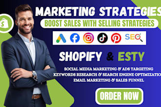 promote esty shop shopify promotion shopify marketing to boost sales esty SEO