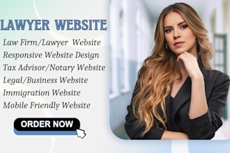 design lawyer website law firm and attorney and legal wordpress website design