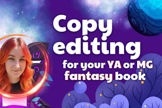 edit your young adult scifi or fantasy book