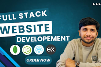 do mern stack website as mern stack developer node react mongodb express