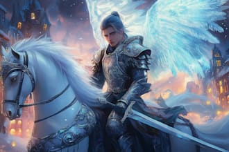 made a dnd art, fantasy character, scifi, and dnd party