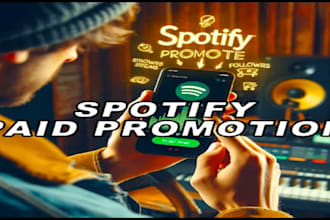do spotify album promotion, spotify music track promotion run advertisement