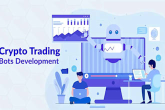 develop  solana trading bot, solana smart contract, crypto trading bot