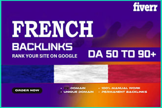 create france SEO backlinks with french dofollow fr link building