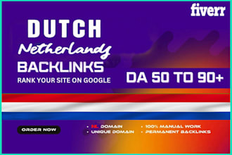 create high quality dutch backlinks dofollow netherlands nl link building