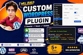 wordpress plugin developer for custom wordpress plugin development