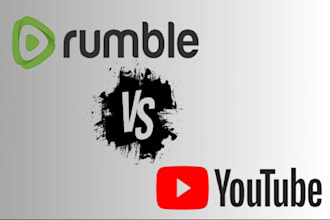 do rumble channel setup, playlists promotion, video editing