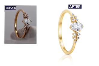 do jewelry retouching or jewelry photo editing with photoshop