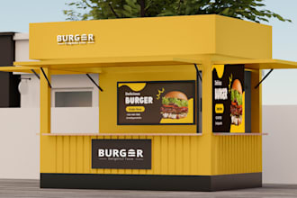 do food truck wrap, street food cart, food stand, vehicle wrap, van wrap design