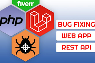 create or fix php,laravel,codeigniter,rest api,ajax, jquery,html, css, json,bug