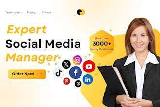 be your social media marketing manager, content creator, and personal assistant