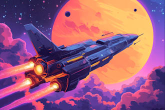 make spaceship, sci fi illustration and sci fi art