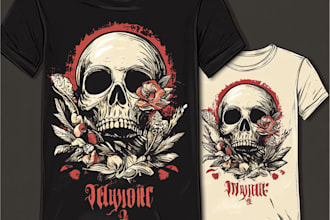 design retro vintage t shirt design and illustration
