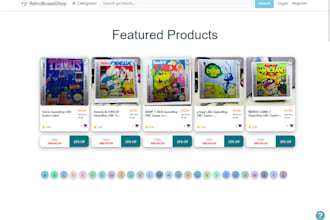create a fully functional ecommerce store website using dot net
