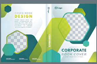create a unique business or marketing book cover design