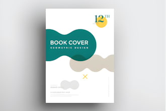 create a stunning creative book cover design