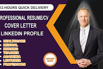 expertly professional ats resume writing service, cv, cover letter, linkedin
