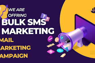send bulk email, sms marketing campaigns, text message marketing to target niche