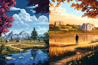 environment concept art landscape design