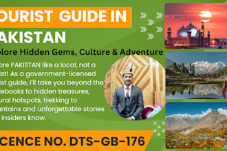 be your tour guide or make your travel plans in pakistan
