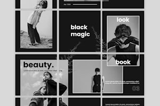 design appealing instagram puzzle feed grid