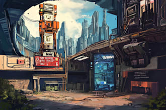make environment concept art landscape design