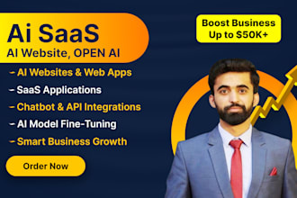 develop ai websites, saas applications, and automation tools for your business