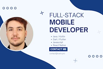 develop a mobile app for you