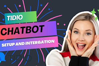 create a tidio chatbot for websites and ecommerce automation